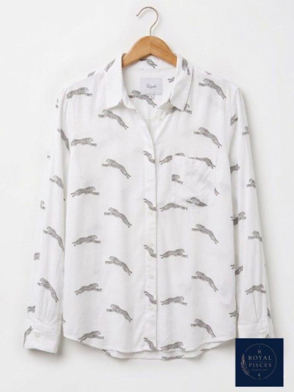 RAILS Charli Cheetah Print Button-Down Shirt